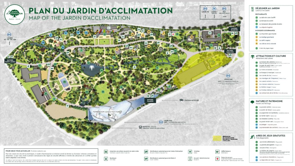 Réouverture du Jardin d'Acclimatation Miss Ségo